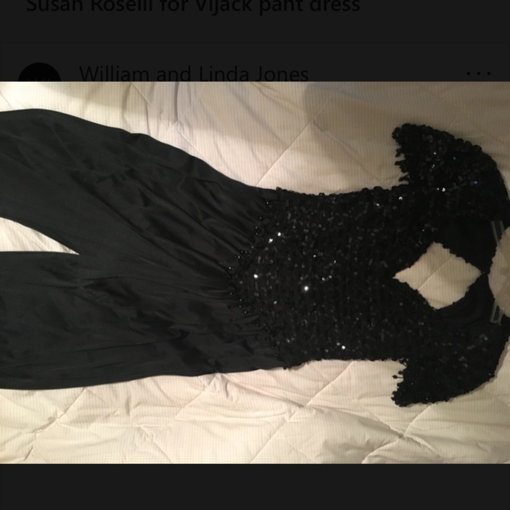 Susan Roseli for Vijack  jump suit